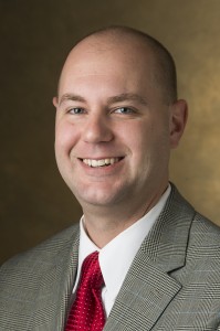 A portrait photo of Keith Becherer (Staff Senate President)
