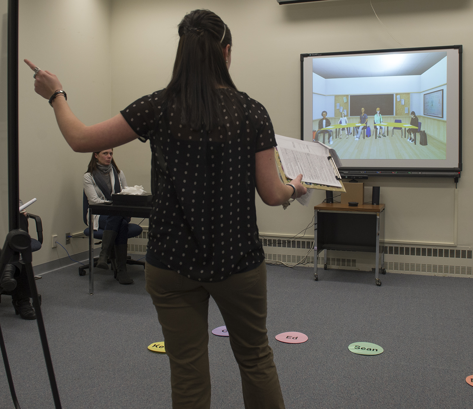 Virtual Classroom Prepares SIUE Students for Real-Life Instruction
