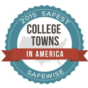 50 Safest College Towns in America