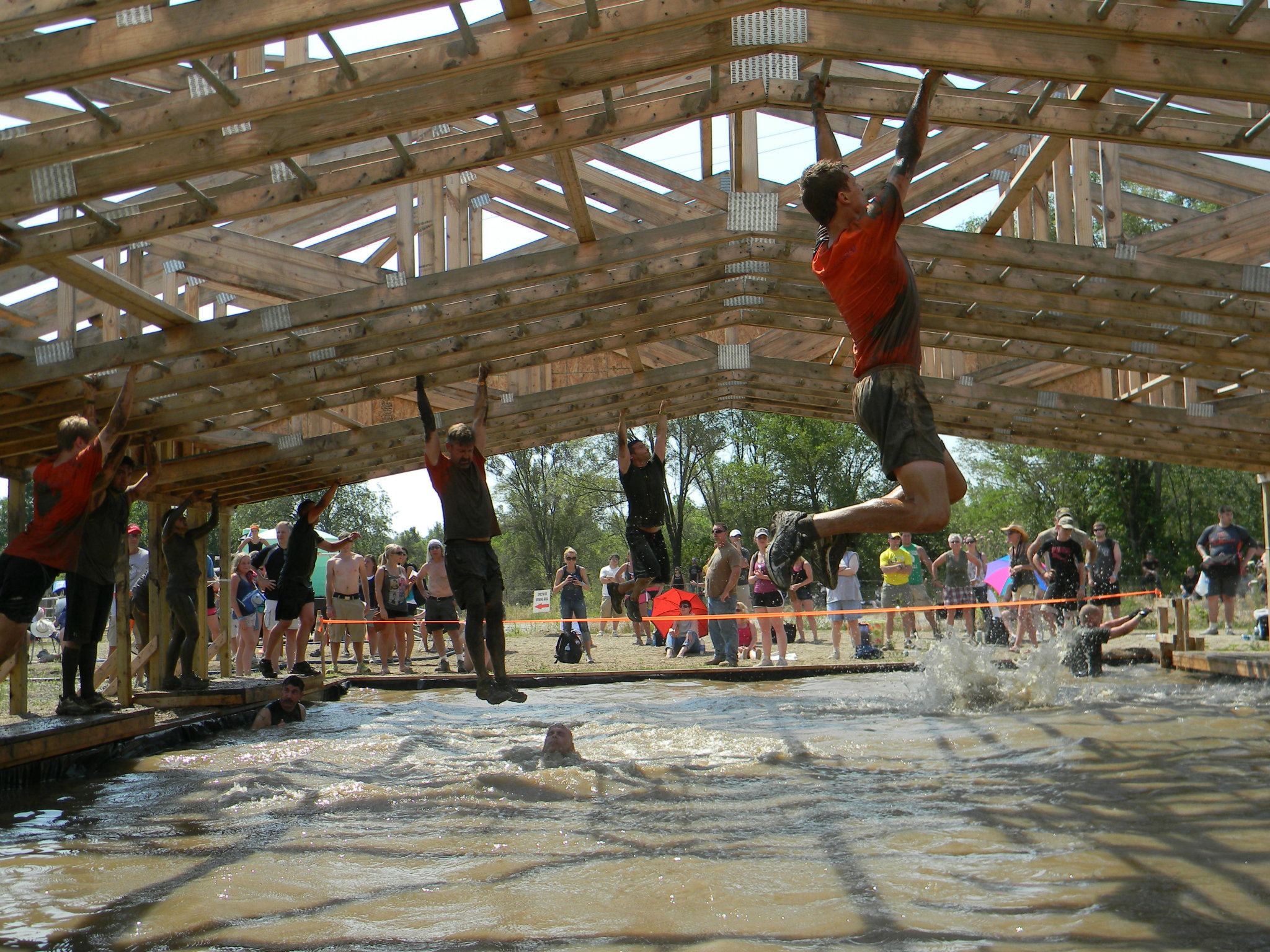 Monkey bar obstacle.