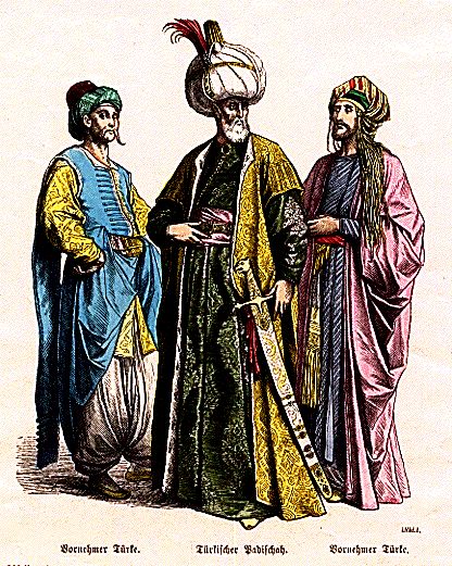 Plate #1c Turks - Egyptians, Moors