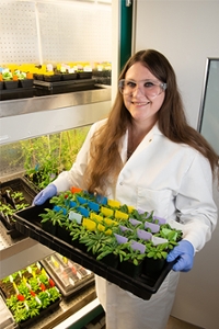 Biological sciences graduate student Sophie Bandurski