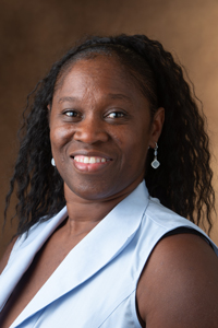 A portrait photo of Dr. Kimberly Carter