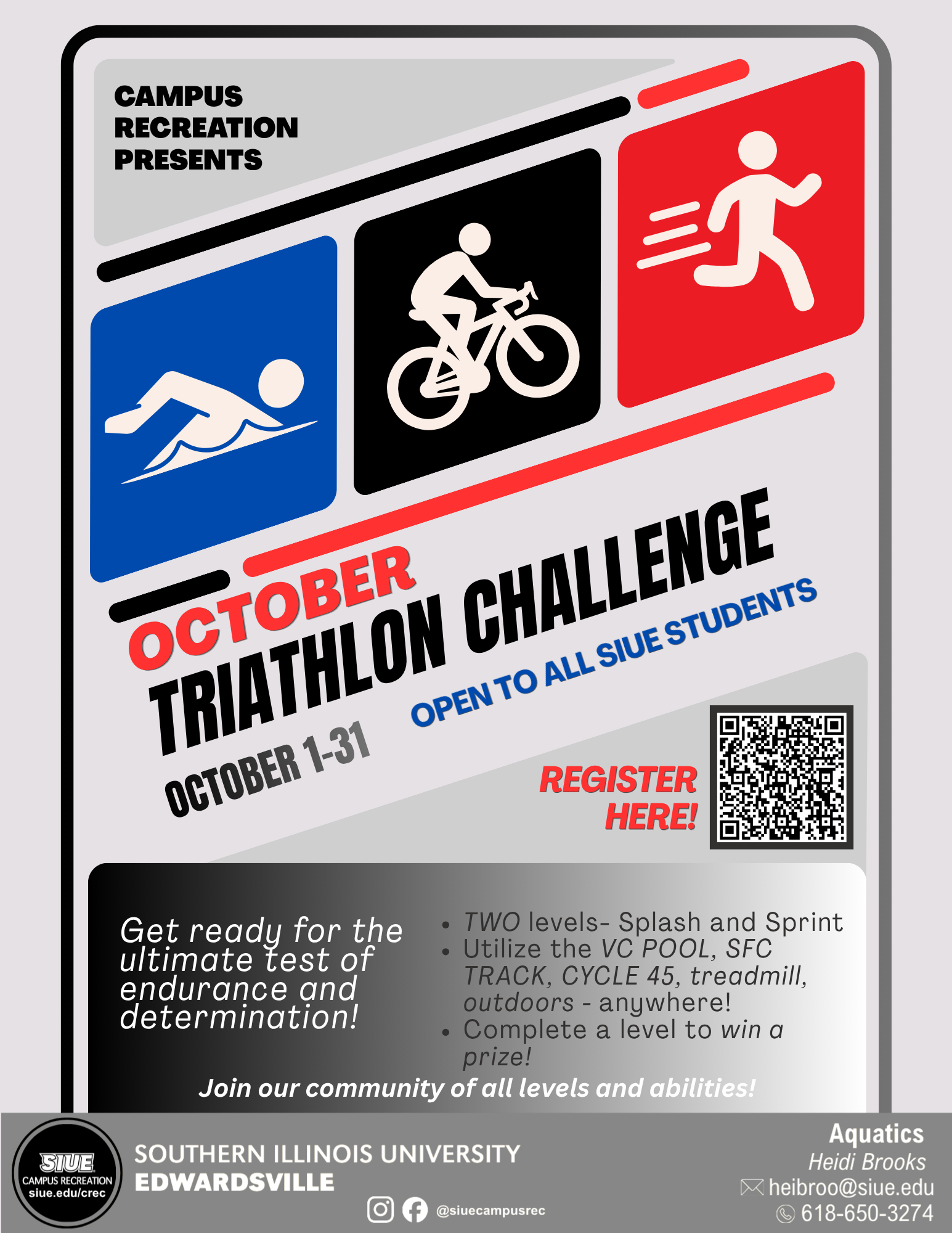 October Triathlon Challenge