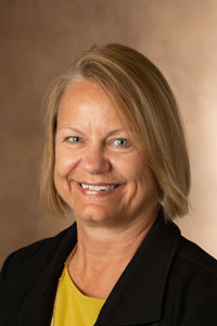 A portrait photo of Ann Popkess, Co-Chair