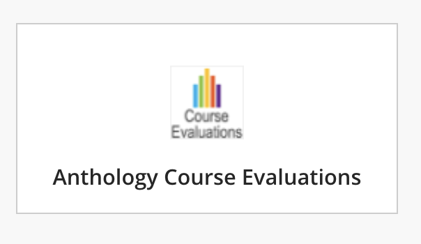 Anthology Course Evaluations