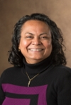 A portrait photo of Getrude Pannirselvam