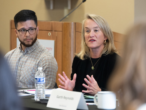 Congresswoman speaks at roundtable addressing constituents