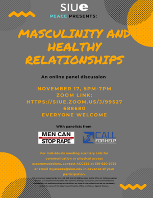 Masculinity and Healthy Relationships Panel