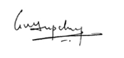 Gireesh V. Gupchup's signature