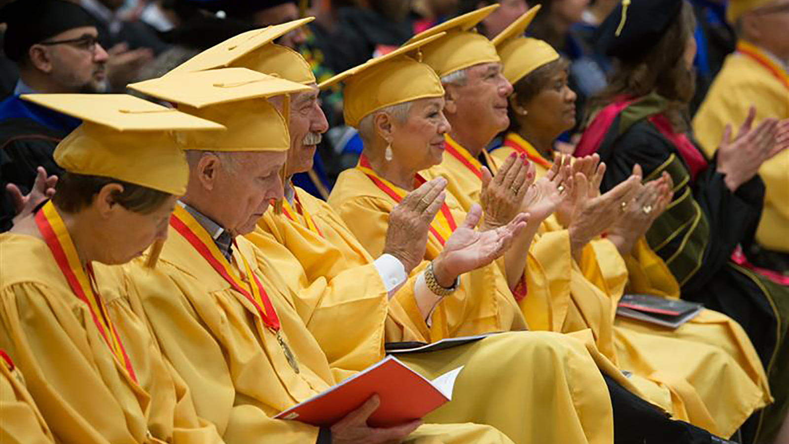 Golden Graduates from a past ceremony