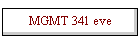 MGMT 341 eve