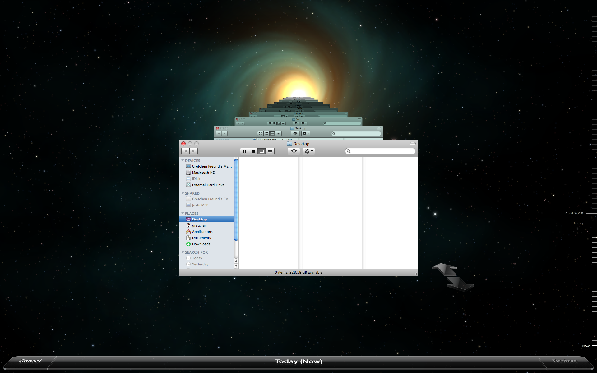 mac time machine restore stand-alone files