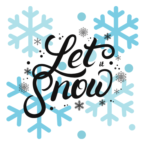 let it snow snowflakes button links to 2 week meal
            planner